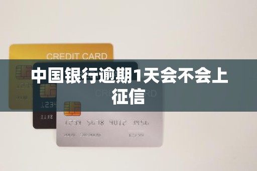 中国银行逾期1天会不会上征信