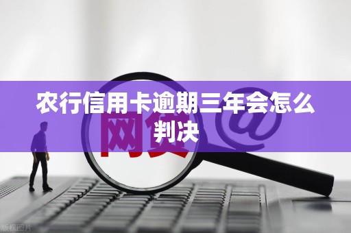 农行信用卡逾期三年会怎么判决