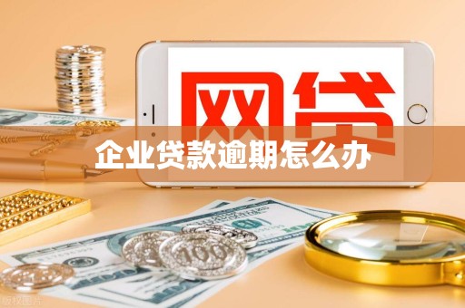 企业贷款逾期怎么办 企业贷款逾期怎么办