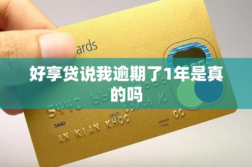 好享贷说我逾期了1年是真的吗