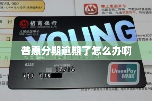 普惠分期逾期了怎么办啊