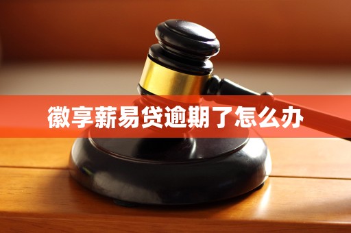 徽享薪易贷逾期了怎么办 徽享薪易贷逾期了怎么办