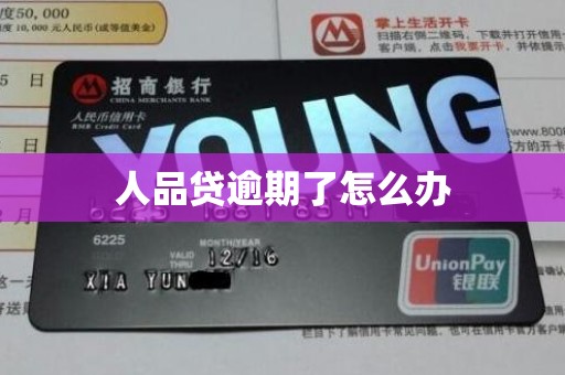 人品贷逾期了怎么办 人品贷逾期了怎么办