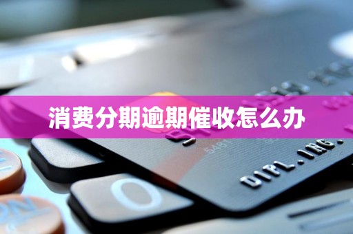 消费分期逾期催收怎么办