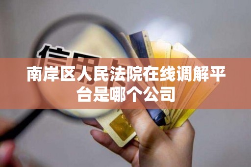 南岸区人民法院在线调解平台是哪个公司 南岸区人民法院在线调解平台是哪个公司