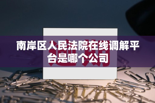 南岸区人民法院在线调解平台是哪个公司 南岸区人民法院在线调解平台是哪个公司