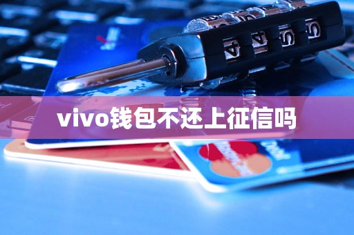 vivo钱包不还上征信吗