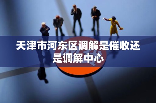 天津市河东区调解是催收还是调解中心