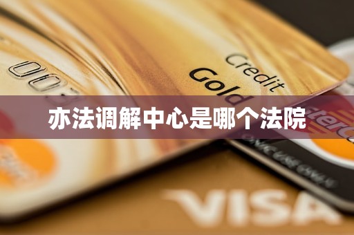 亦法调解中心是哪个法院