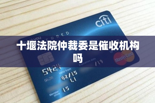 十堰法院仲裁委是催收机构吗