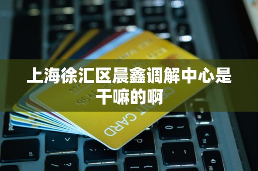 上海徐汇区晨鑫调解中心是干嘛的啊