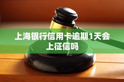 上海银行信用卡逾期1天会上征信吗 上海银行信用卡逾期1天会上征信吗