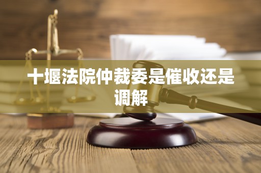 十堰法院仲裁委是催收还是调解