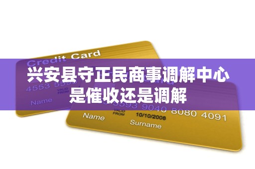 兴安县守正民商事调解中心是催收还是调解