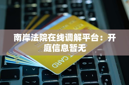 南岸法院在线调解平台：开庭信息暂无