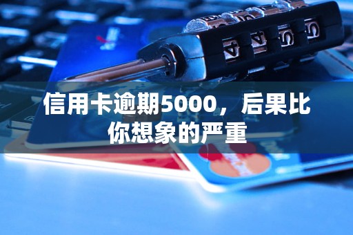 信用卡逾期5000,后果比你想象的严重 信用卡逾期5000,后果比你想象的严重