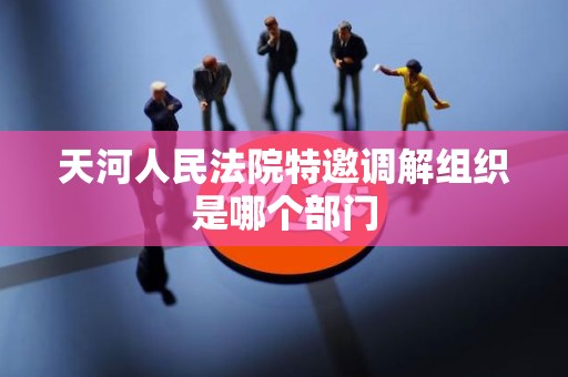 天河人民法院特邀调解组织是哪个部门