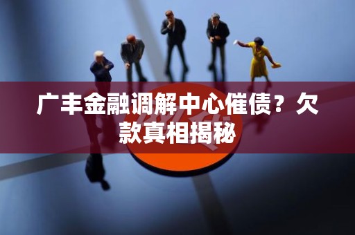 广丰金融调解中心催债？欠款真相揭秘