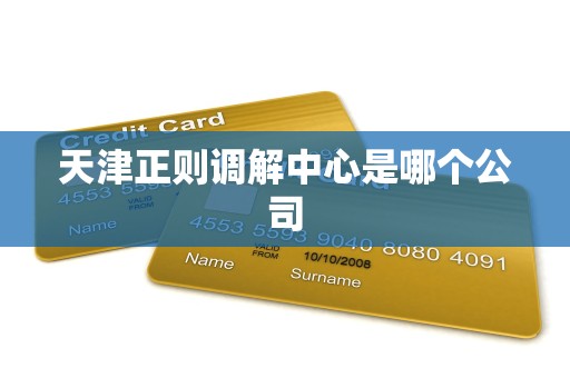 天津正则调解中心是哪个公司 天津正则调解中心是哪个公司