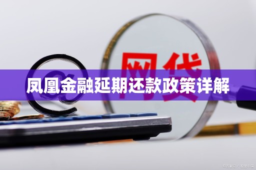凤凰金融延期还款政策详解