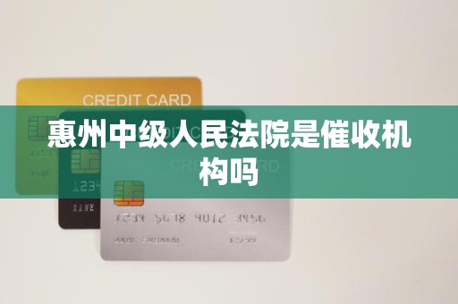惠州中级人民法院是催收机构吗 惠州中级人民法院是催收机构吗