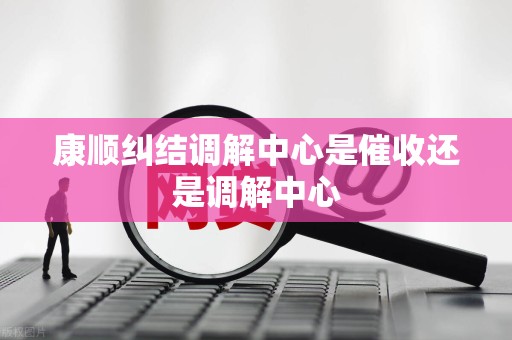 康顺纠结调解中心是催收还是调解中心