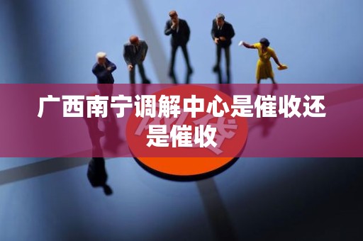 广西南宁调解中心是催收还是催收