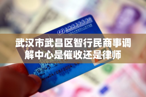 武汉市武昌区智行民商事调解中心是催收还是律师