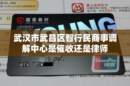 武汉市武昌区智行民商事调解中心是催收还是律师