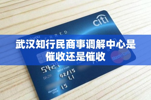 武汉知行民商事调解中心是催收还是催收