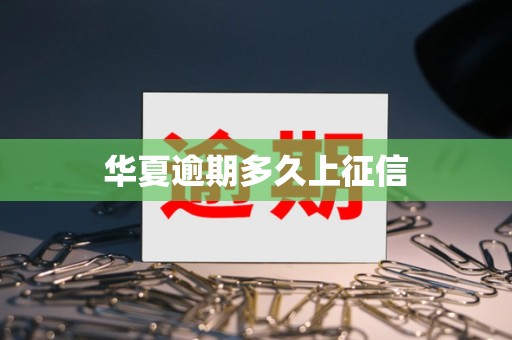 华夏逾期多久上征信 华夏逾期多久上征信