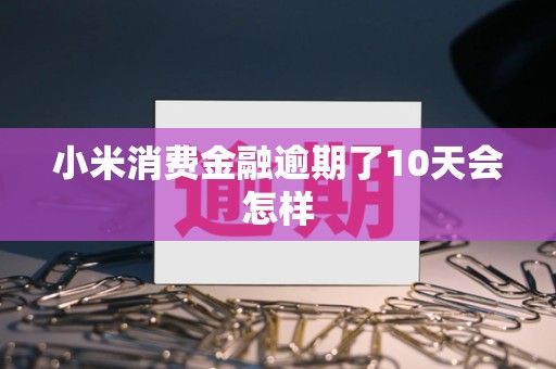 小米消费金融逾期了10天会怎样