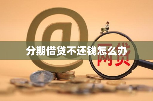 分期借贷不还钱怎么办