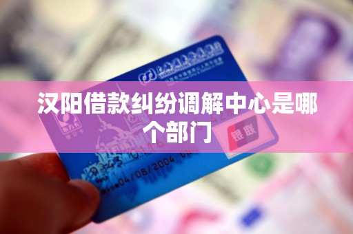 汉阳借款纠纷调解中心是哪个部门