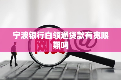 宁波银行白领通贷款有宽限期吗