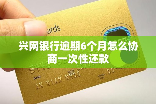 兴网银行逾期6个月怎么协商一次性还款 兴网银行逾期6个月怎么协商一次性还款