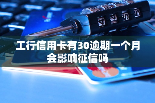工行信用卡有30逾期一个月会影响征信吗 工行信用卡有30逾期一个月会影响征信吗