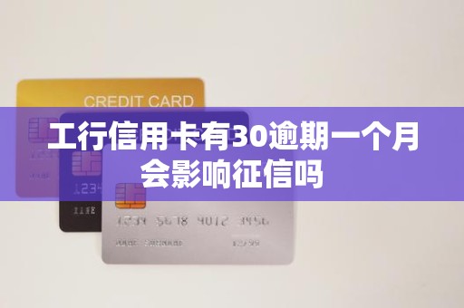 工行信用卡有30逾期一个月会影响征信吗 工行信用卡有30逾期一个月会影响征信吗