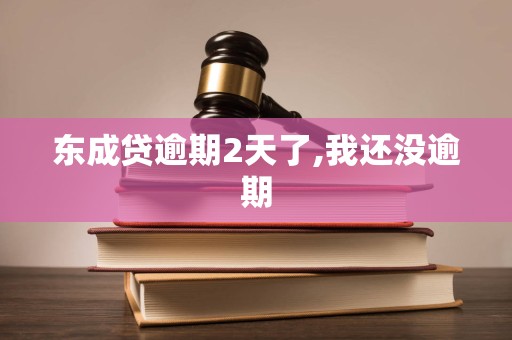 东成贷逾期2天了,我还没逾期 东成贷逾期2天了,我还没逾期