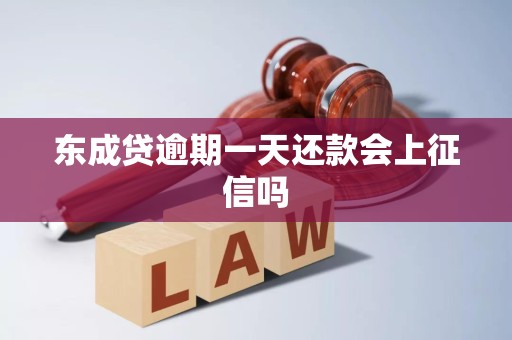 东成贷逾期一天还款会上征信吗 东成贷逾期一天还款会上征信吗