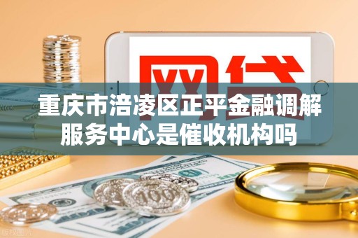 重庆市涪凌区正平金融调解服务中心是催收机构吗