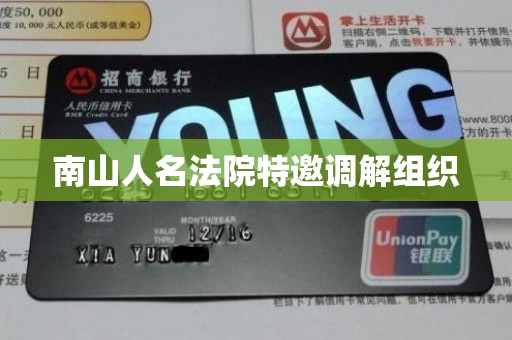 南山人名法院特邀调解组织