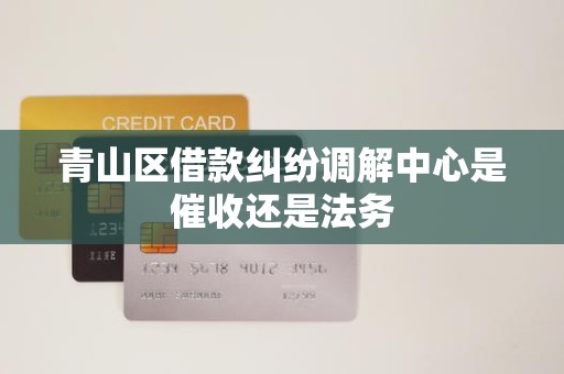青山区借款纠纷调解中心是催收还是法务