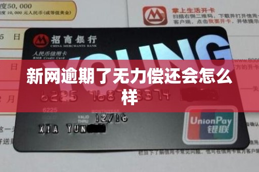 新网逾期了无力偿还会怎么样 新网逾期了无力偿还会怎么样