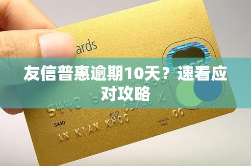 友信普惠逾期10天？速看应对攻略