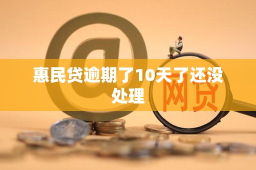 惠民贷逾期了10天了还没处理