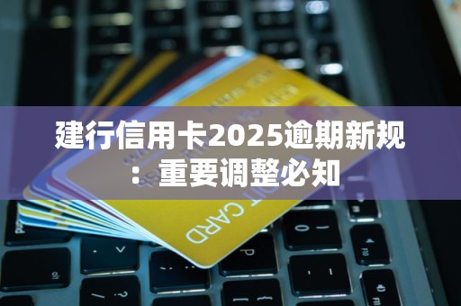 建行信用卡2025逾期新规：重要调整必知