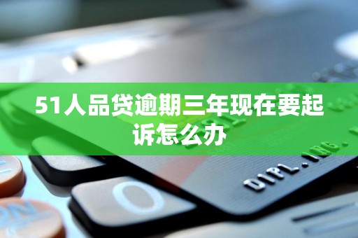 51人品贷逾期三年现在要起诉怎么办