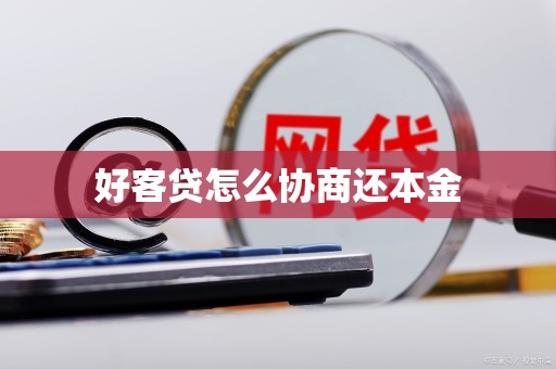 好客贷怎么协商还本金