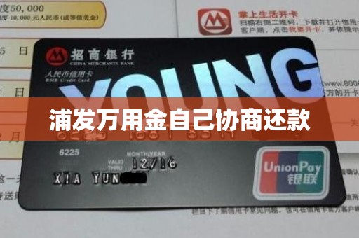 浦发万用金自己协商还款 浦发万用金自己协商还款